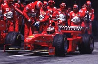 Михаэль Шумахер на F300